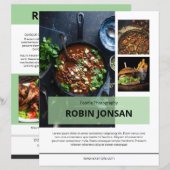 Food Postcard Template (Vorne/Hinten)