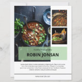 Food Postcard Template (Vorderseite)