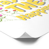 Food Quote Wall Art Poster (Ecke)