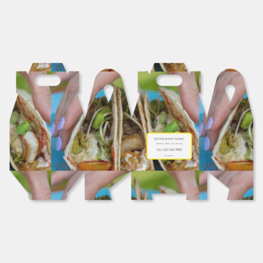 food/ restaurant/ package style geschenkschachtel (Ungeklappt)