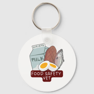 Food Safety Vet–Veterinary Food Inspection Design Schlüsselanhänger