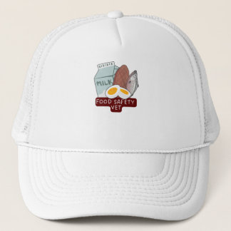 Food Safety Vet–Veterinary Food Inspection Design Truckerkappe
