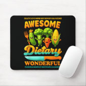 Food Service Week Dietary Appreciation Flexible Re Mousepad (Mit Mouse)