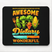 Food Service Week Dietary Appreciation Flexible Re Mousepad (Vorne)