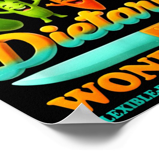 Food Service Week Dietary Appreciation Flexible Re Poster (Ecke)