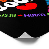 Food Services Crew Cafeteria Cook Helper School Sq Poster (Ecke)