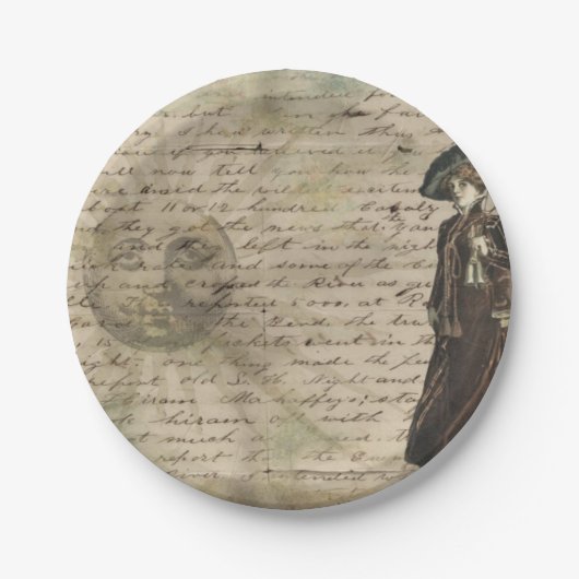 "Food Serving" "Paper Tellers" "Party Decoration" Pappteller (Vorderseite)