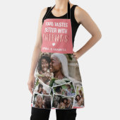 "Food Tastings Better with Friends" FotoCollage Schürze (InSitu)