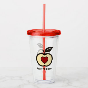 Food to Grow Logo Acryl-Tumbler Acryltrinkbecher