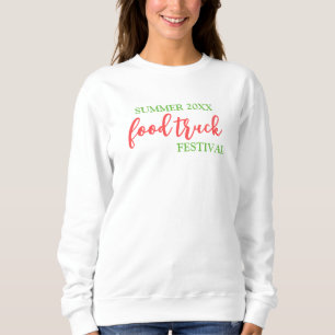 Food Truck Festival Event Swag   VIP-Geschenk   Pe Sweatshirt