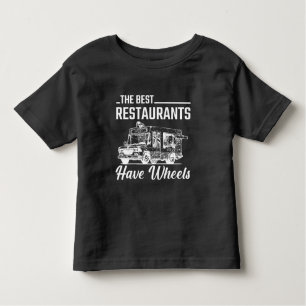 Food Truck Festival Restaurant Straße Lago Maggior Kleinkind T-shirt