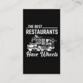 Food Truck Festival Restaurant Straße Lago Maggior Visitenkarte (Vorderseite)