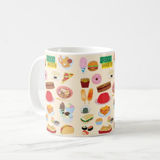 Food Varieties Kaffeetasse (Vorderseite Links)