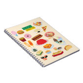 Food Varieties Notizblock (Rechte Seite)