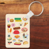 Food Varieties Schlüsselanhänger (Rückseite)