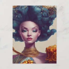 Foodfight Queen Postcard Postkarte