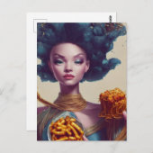 Foodfight Queen Postcard Postkarte (Vorne/Hinten)
