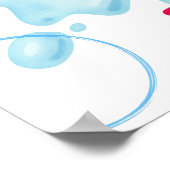 Foodie-Design Poster (Ecke)