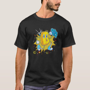Foodie-Fast-Food-Laufende-Hähnchen-Nuggets T-Shirt