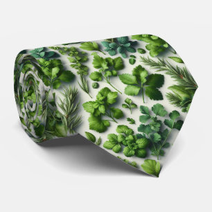 Foodie-Küchen-Schlips Frische Gartenkräuter Krawatte