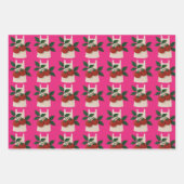 Foodie Lovers Geschenkpapier Flachblatt Set mit 3 (Vorderseite 2)