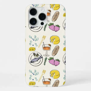 Foodie-Minimalist iPhone 16 Pro Max Hülle