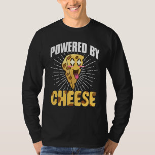 Foodie Snack Gouda Käse Angetrieben Von Käse T-Shirt