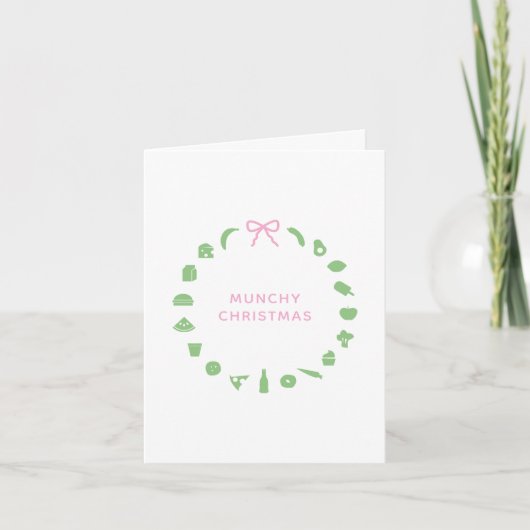 Foodie Weihnachten Geschäftlich (Vorderseite)