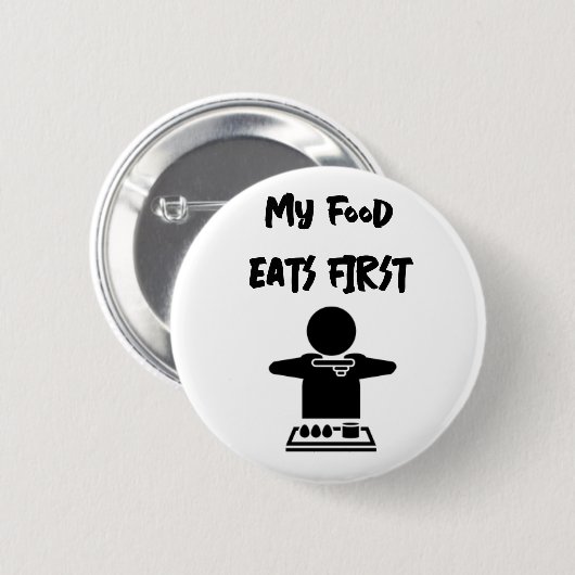 Foodies Button (Vorne & Hinten)