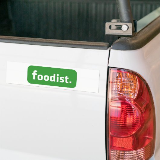 Foodist. Autoaufkleber (Auf Lkw)