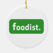 Foodist. Keramik Ornament (Hinten)