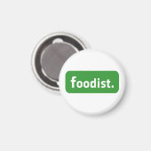 Foodist. Magnet (Vorderseite/Rückseite)