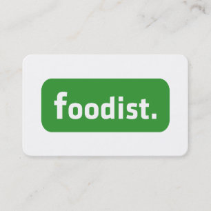 Foodist. Visitenkarte