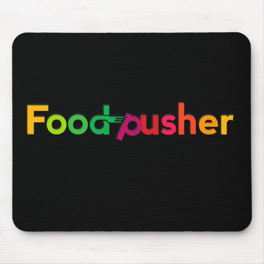 FoodPusher mousepad (Vorne)