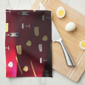 Foods Delight Cranberry Lights Geschirrtuch (Viertel Falte)