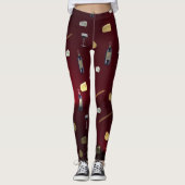 Foods Delight Cranberry Lights Leggings (Vorderseite)
