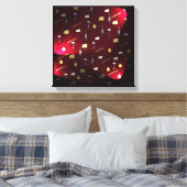Foods Delight Cranberry Lights Leinwanddruck (Insitu (Schlafzimmer))