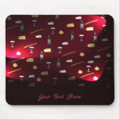 Foods Delight Cranberry Lights Mousepad (Vorne)