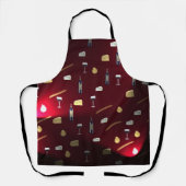 Foods Delight Cranberry Lights Schürze (Vorderseite)