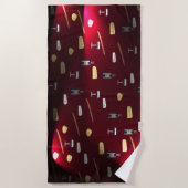 Foods Delight Cranberry Lights Strandtuch (Vorderseite)