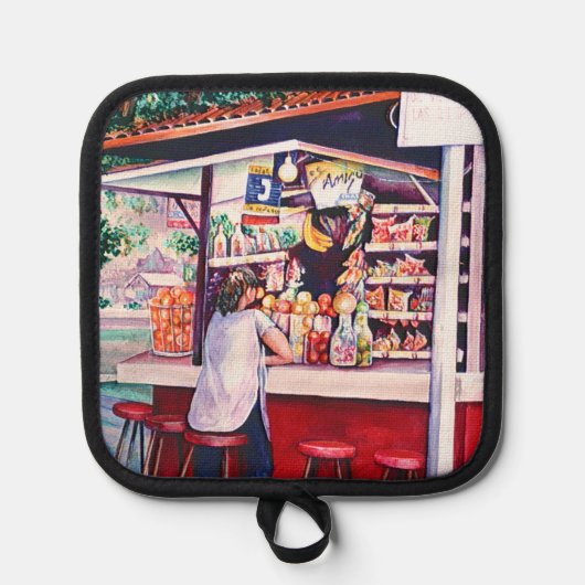 Foodstand, Mexiko Topflappen (Vorderseite)