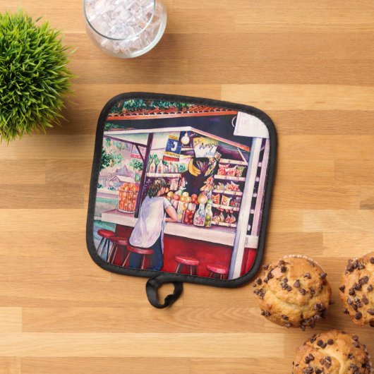 Foodstand, Mexiko Topflappen (Oben Unten)