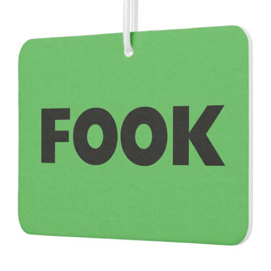 Fook Black Green Car Lufterfrischer (Links)