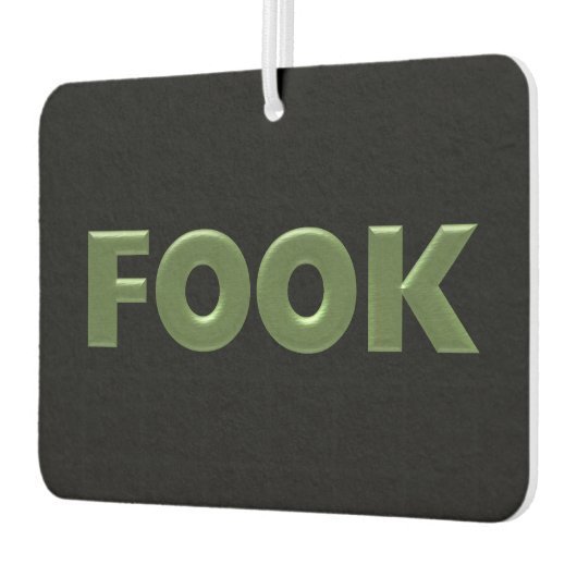 Fook green black car air fresh autolufterfrischer (Links)