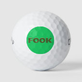Fook green Callaway Warbird Golfbälle 3 pk (Vorderseite)