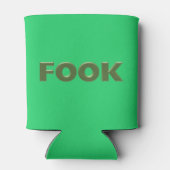Fook green Dose kühler 2-seitig Dosenkühler (Rückseite)