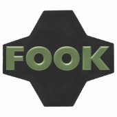 Fook-Grün- und Schwarzfußball Fußball (Flach)