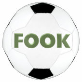 Fook-Grün-Weiß-Fußball Fußball (Vorderseite)
