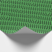 Fook, schwarz matt, Packpapier (Ecke)