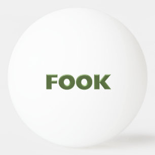 Fook weiße 1-Sterne Tischtennisball